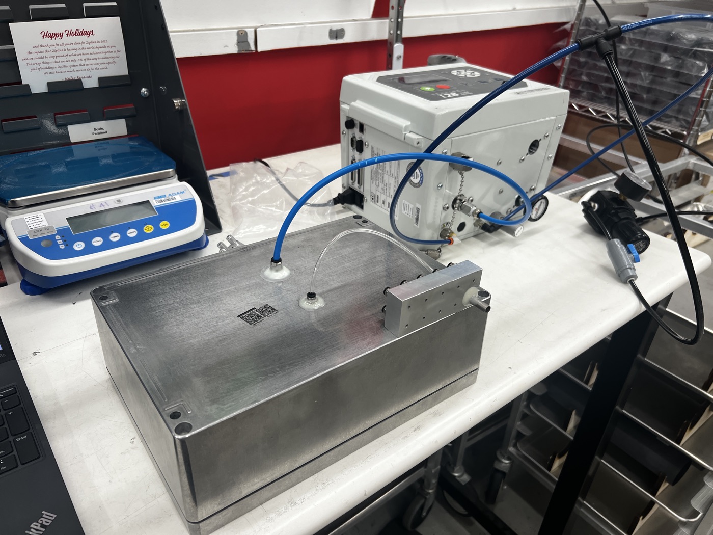 Battery leak tester, fig 1