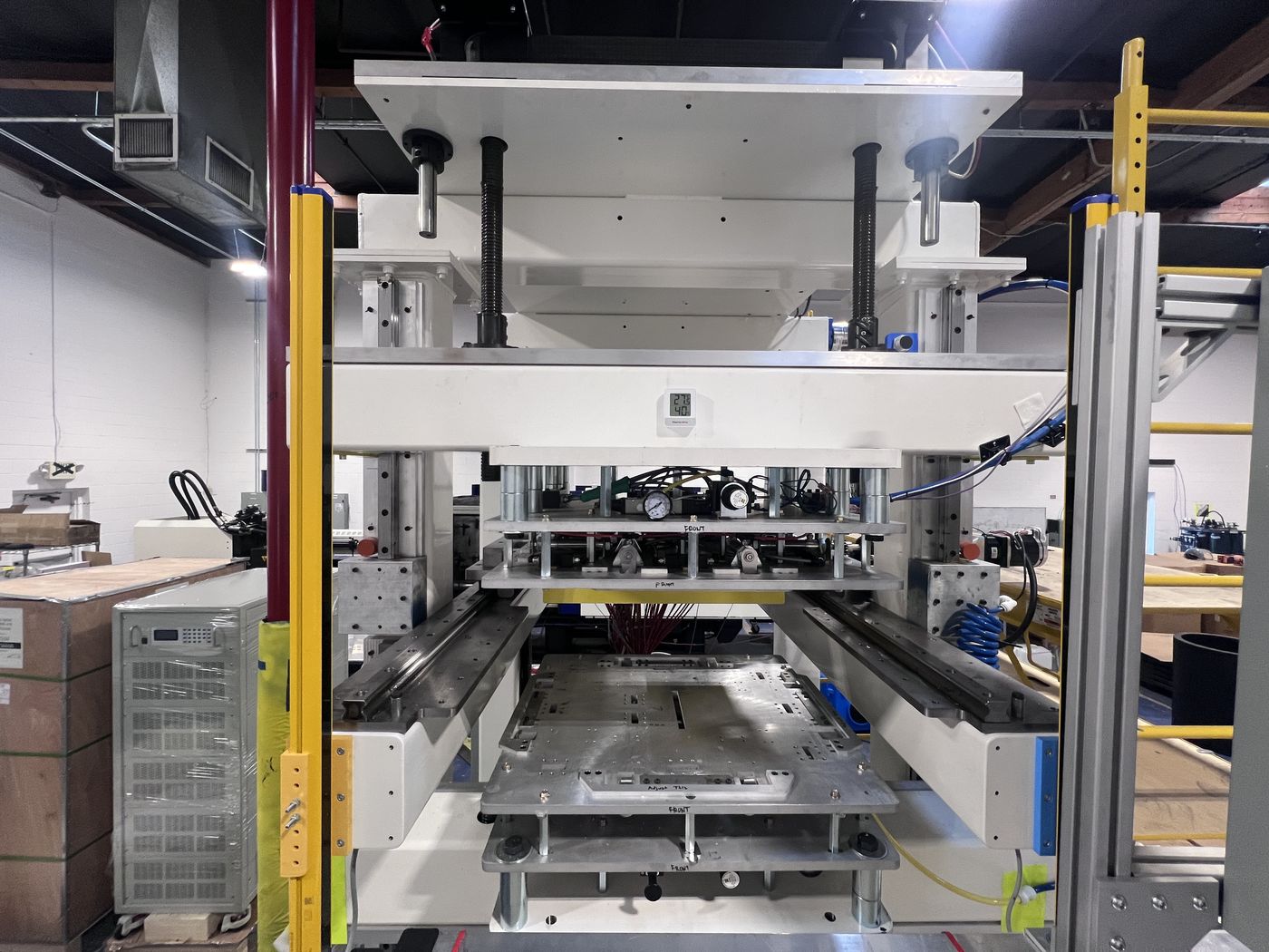 Plastic welding machine, fig 23
