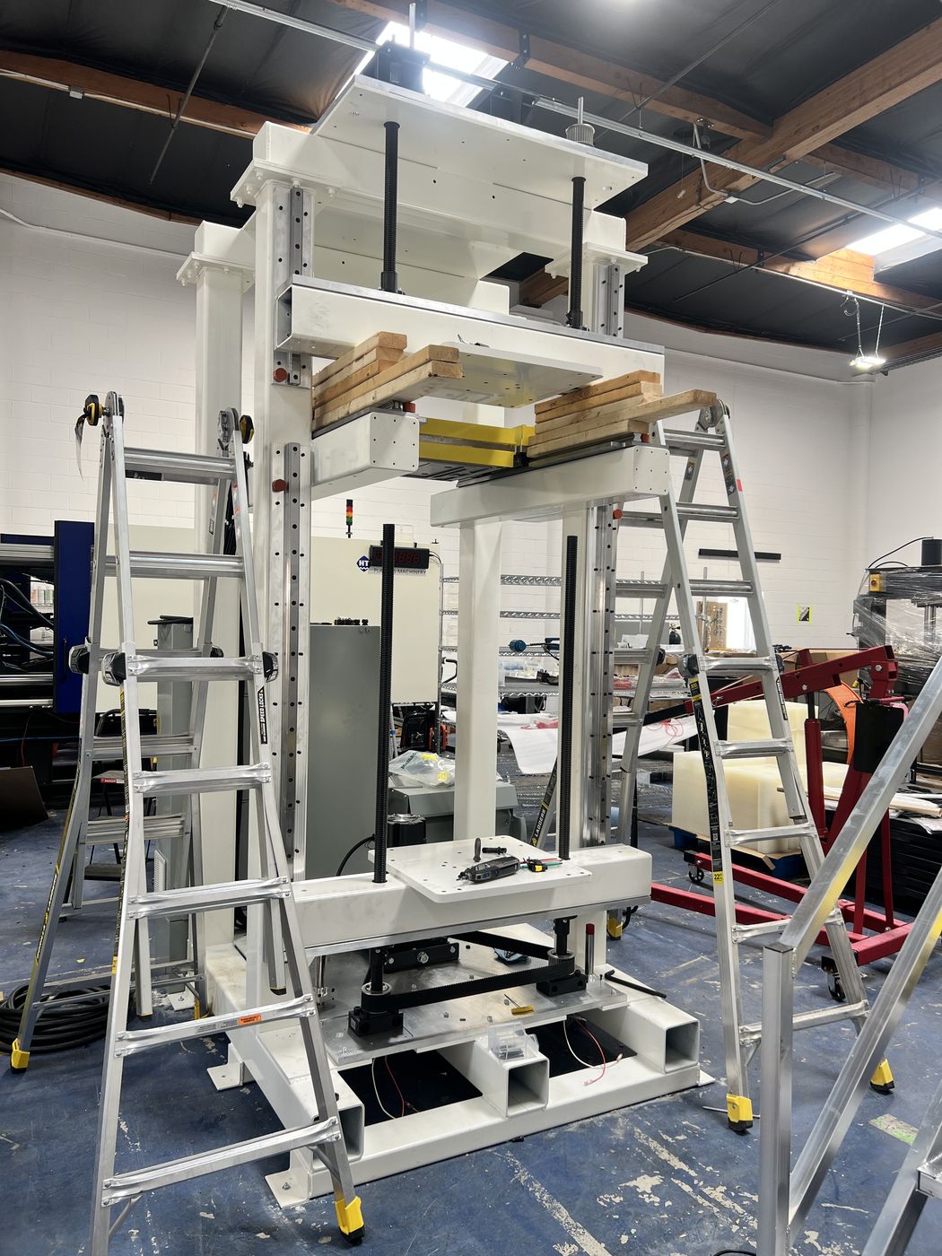 Plastic welding machine, fig 7